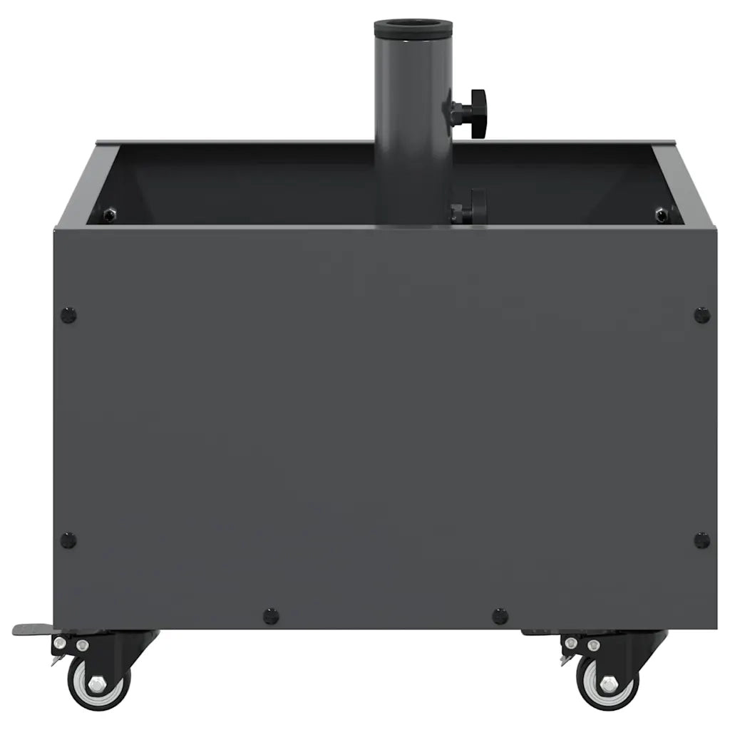 Base per ombrellone Antracite 45 x 45 x 45 cm Acciaio 42010368