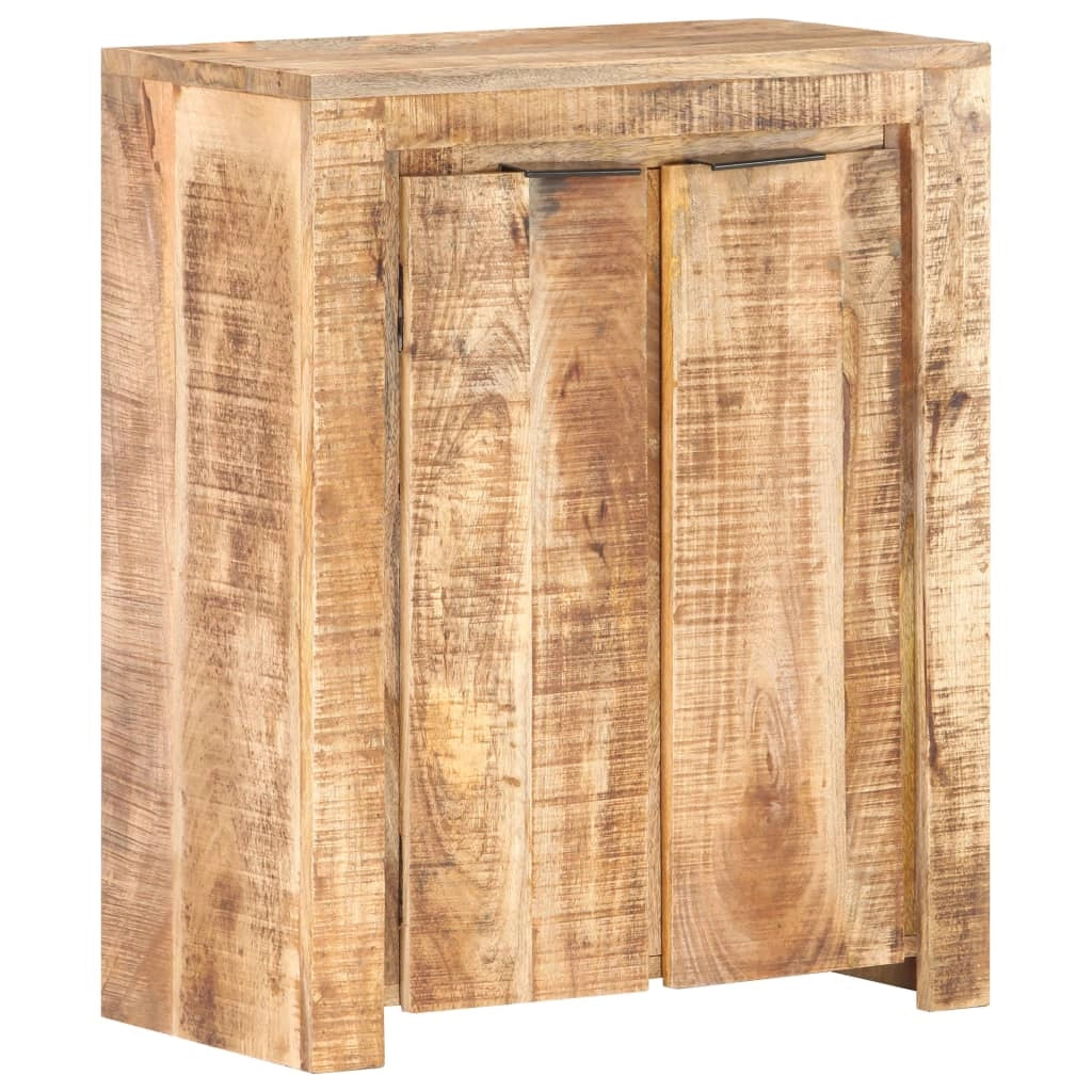 Credenza cassettiera cassettiera mobile contenitore organizer cucina soggiorno soggiorno 59 x 33 x 75 cm legno di mango grezzo marrone 02_0029595