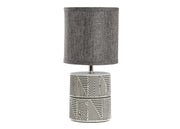 Lampada Da Tavolo Comodino Ricaricabile Accensione On/Off Modello Rodi - Lampada - Grigio