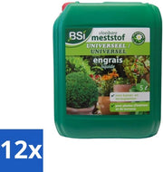 Mest universale liquida - Crescita equilibrata e piante forti - 5 L - Pacchetto economico - 12 pezzi