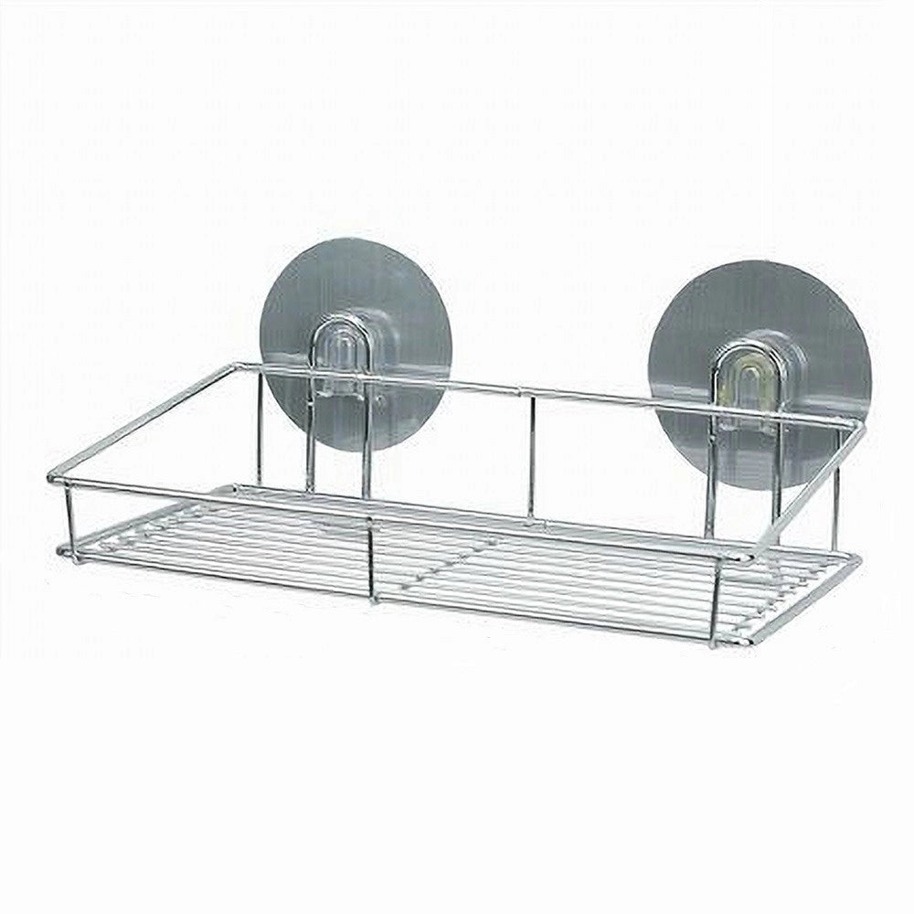 Trade Shop - Mensola Rettangolare Porta Oggetti Arredo Da Bagno Montaggio Con Biadesivo 79841 -