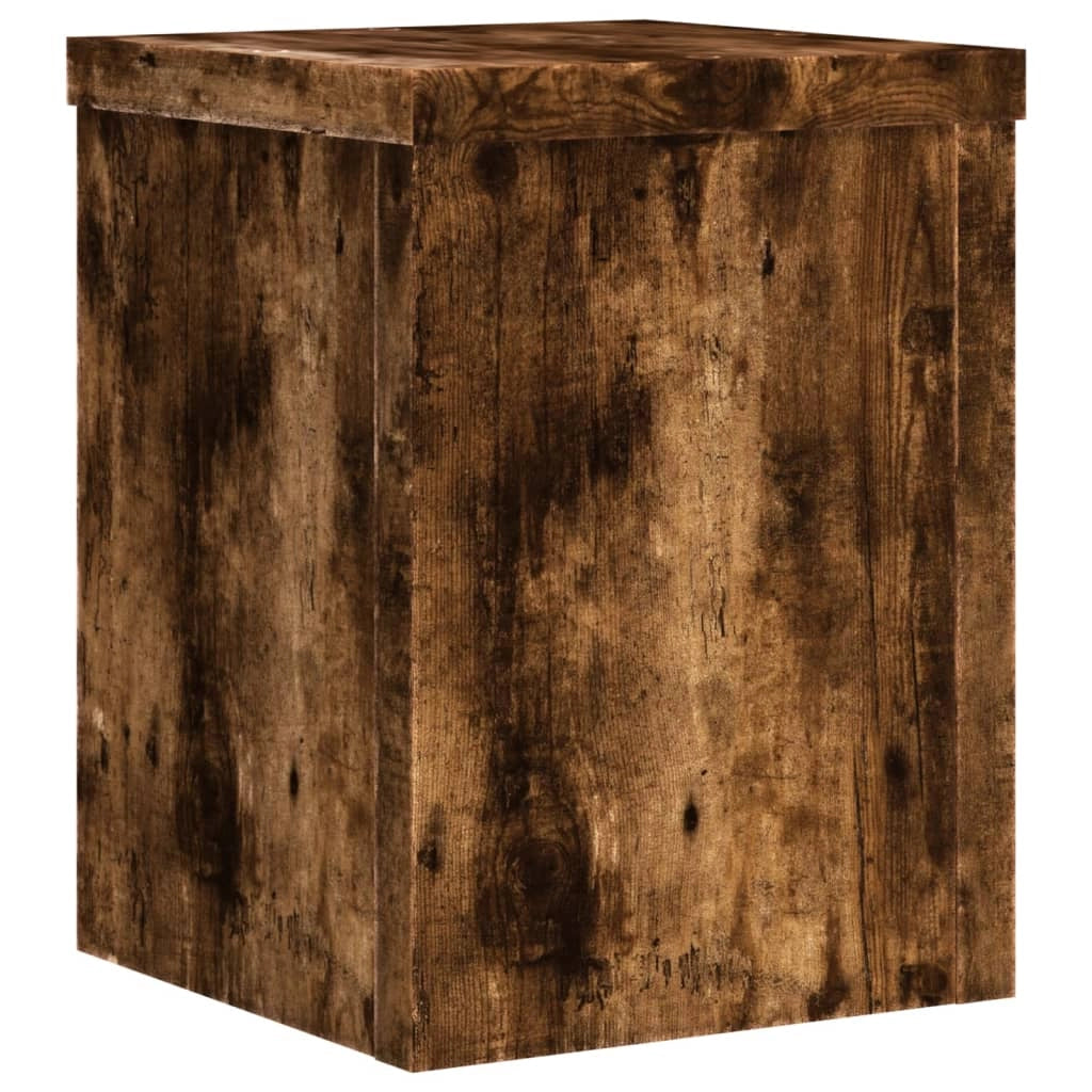 Portavasi mobili per fiori set da 2 legno ingegnerizzato marrone 02_0045302