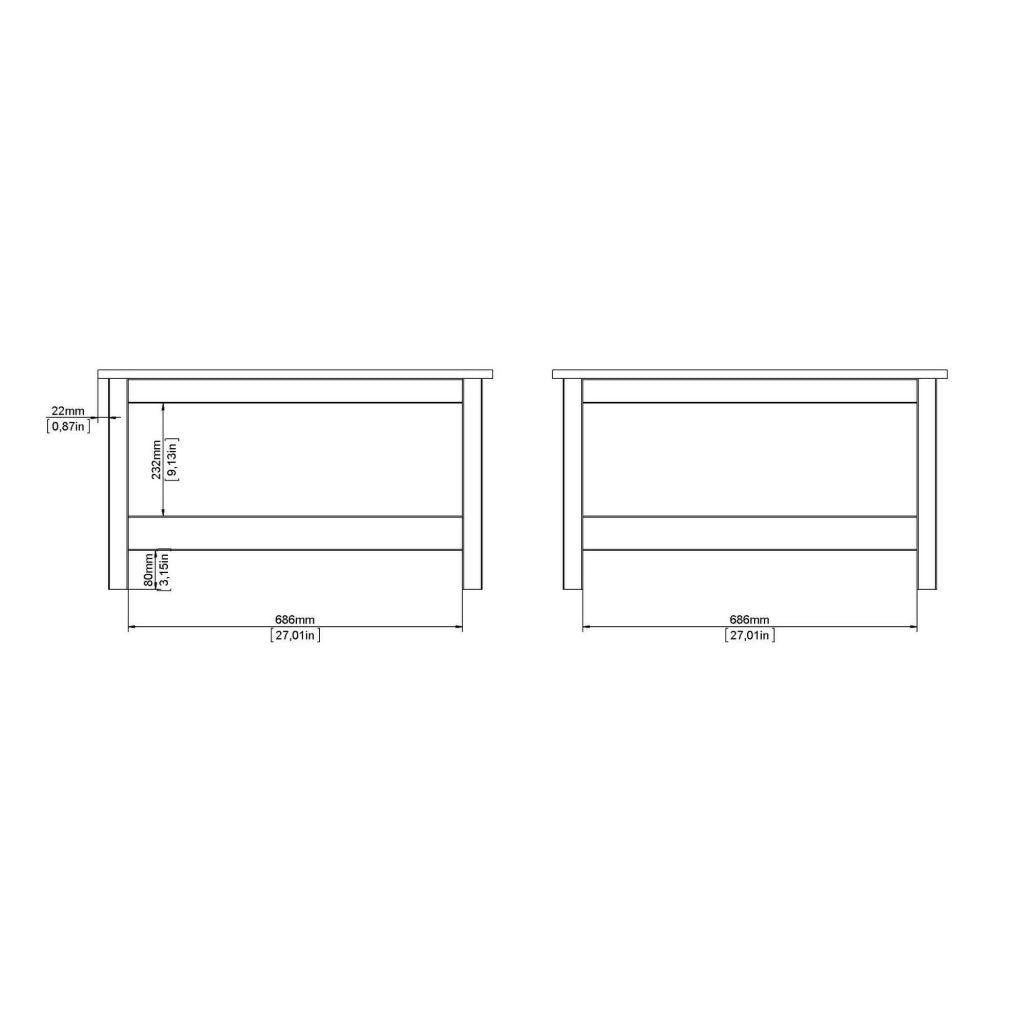 Tavolino da salotto Casato, Tavolo basso da caffè, Portariviste per divano, Ripiano da soggiorno, 81x81 h45 cm, Bianco