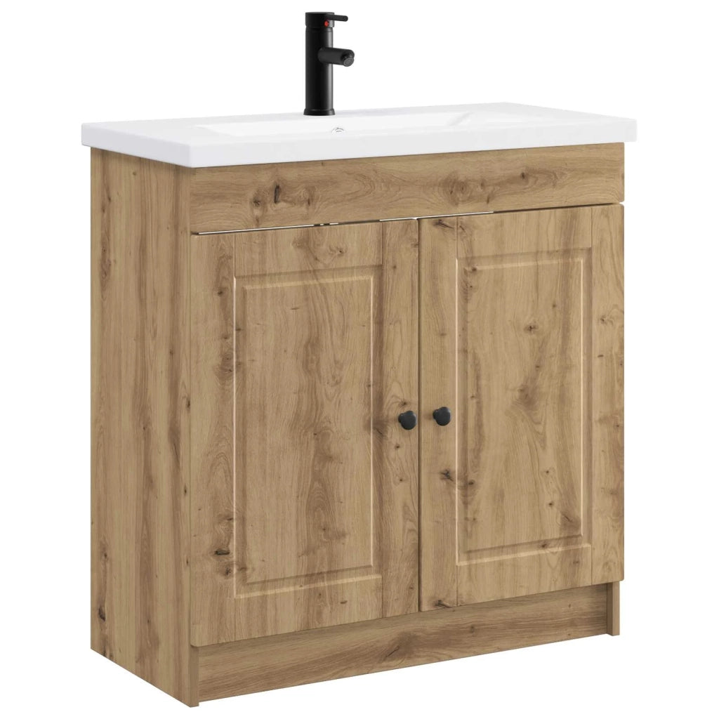 Set di mobili per il bagno Rovere Artigianale 56 x 37,5 x 81 cm 3404133