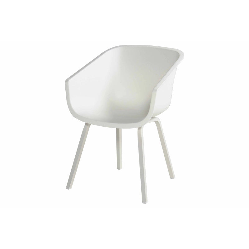Set di 2 sedie AMALIA Element Alu HARTMAN - Bianco