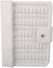 Libreria Display 150 Colori - Ospitante per Ferri da Cuoio - Copertina in Pelle PU Resistente - Dimensioni Compresse 23x18cm - Organizzazione Facile - Costruzione ABS Rafforzata - Libretto per Ferri