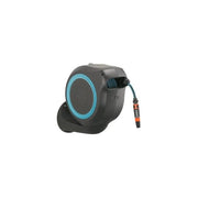 Gardena 18610-20 avvolgitubo da giardino Rocchetto montato a muro Automatico Grigio, Turchese