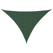 Parasole a Vela Oxford Triangolare 5x5x6 m Verde Scuro