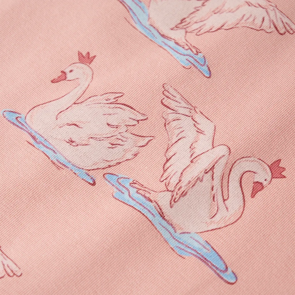 Pigiama da Bambina a Maniche Lunghe Rosa Chiaro 116 14226
