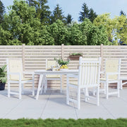 Cuscini per Sedia 4 pz Crema 100x50x2 cm in Tessuto Oxford 47553