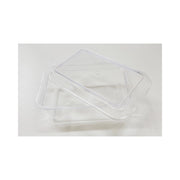 Trade Shop - 4 Vaschette Vaschetta Con Coperchio 1 Porzioni Trasparente Plastica Per Torta -