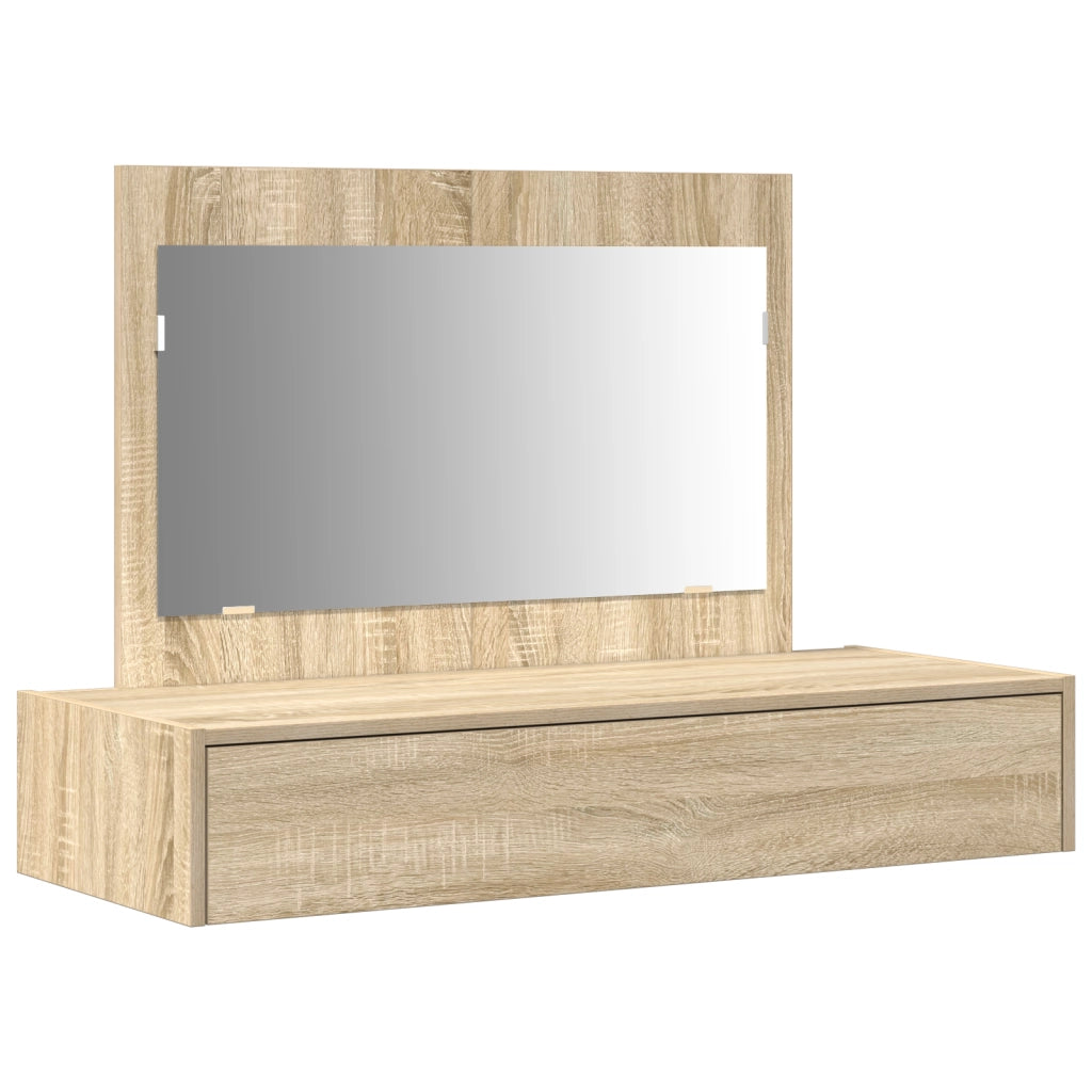 Toeletta a Muro Rovere Sonoma 100x40x70 cm