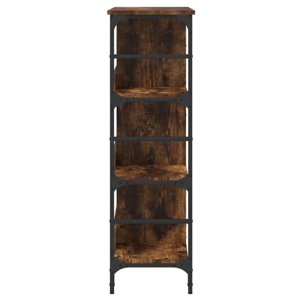Credenza Rovere Fumo 102x32x103,5 cm in Legno Multistrato 837729