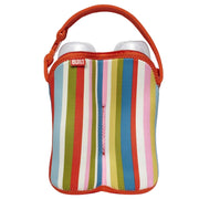 Borsa Termica Impermeabile per 2 Biberon con Tracolla Rimovibile Multicolore Built