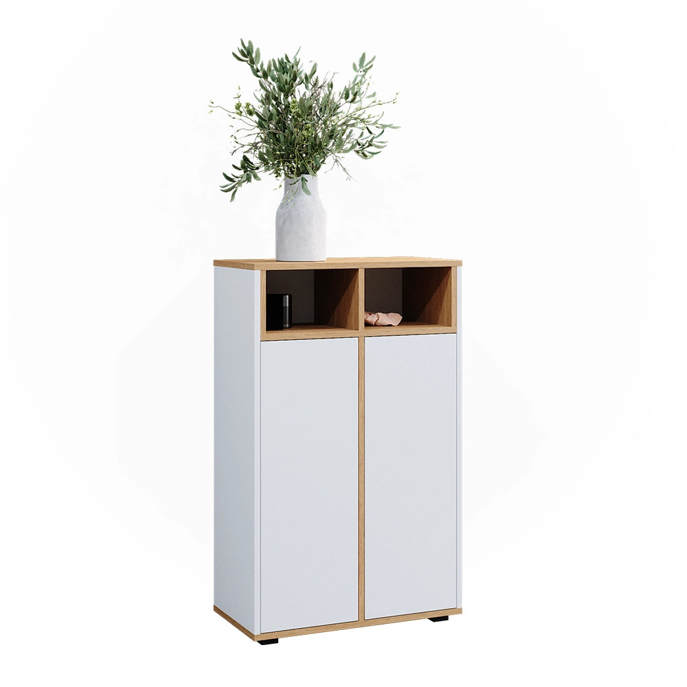 Vicco Mobiletto bagno Bianco/Artisan 60 x 97 cm con 2 porte