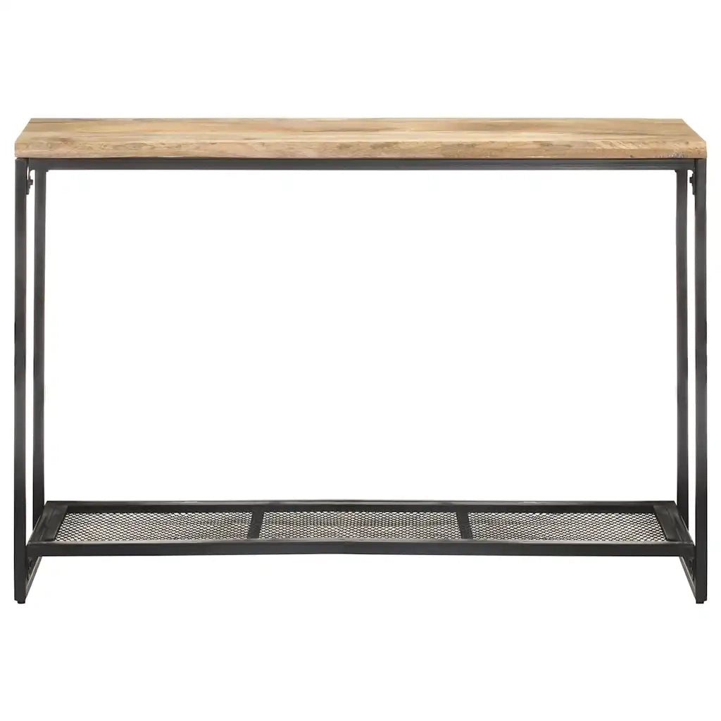 Table console 110x35x75 cm Bois de manguier massif