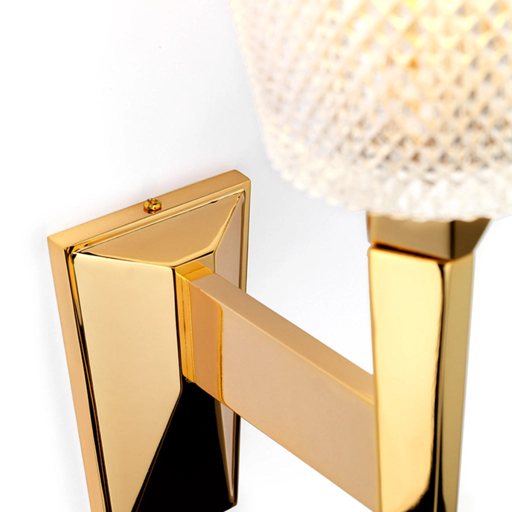 Applique lineare Verity oro lucido G9 3W IP44 Elstead