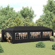 Tenda per Feste-Tenda Gazebo 3x9 m Antracite