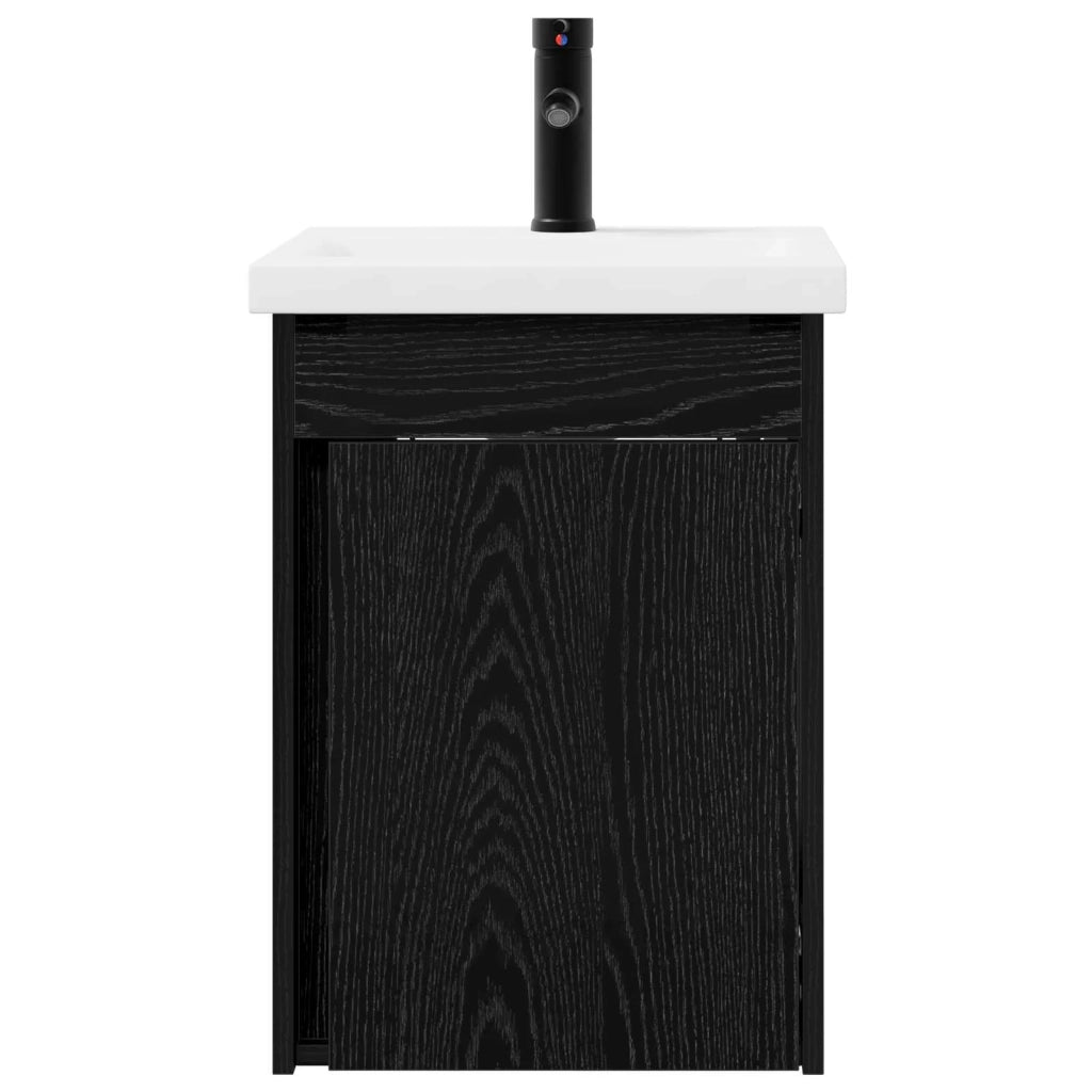 Mobile bagno con rubinetto Rovere Nero 42 x 40 x 74,5 cm