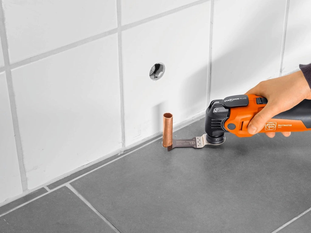 Multimaster MM 500 Plus Top, il potente utensile multifunzione con 30 accessori, Motore FEIN da 350 W, Sistema antivibrazioni, Attacco Portautensile StarlockPlus, Sistema di serraggio rapido
