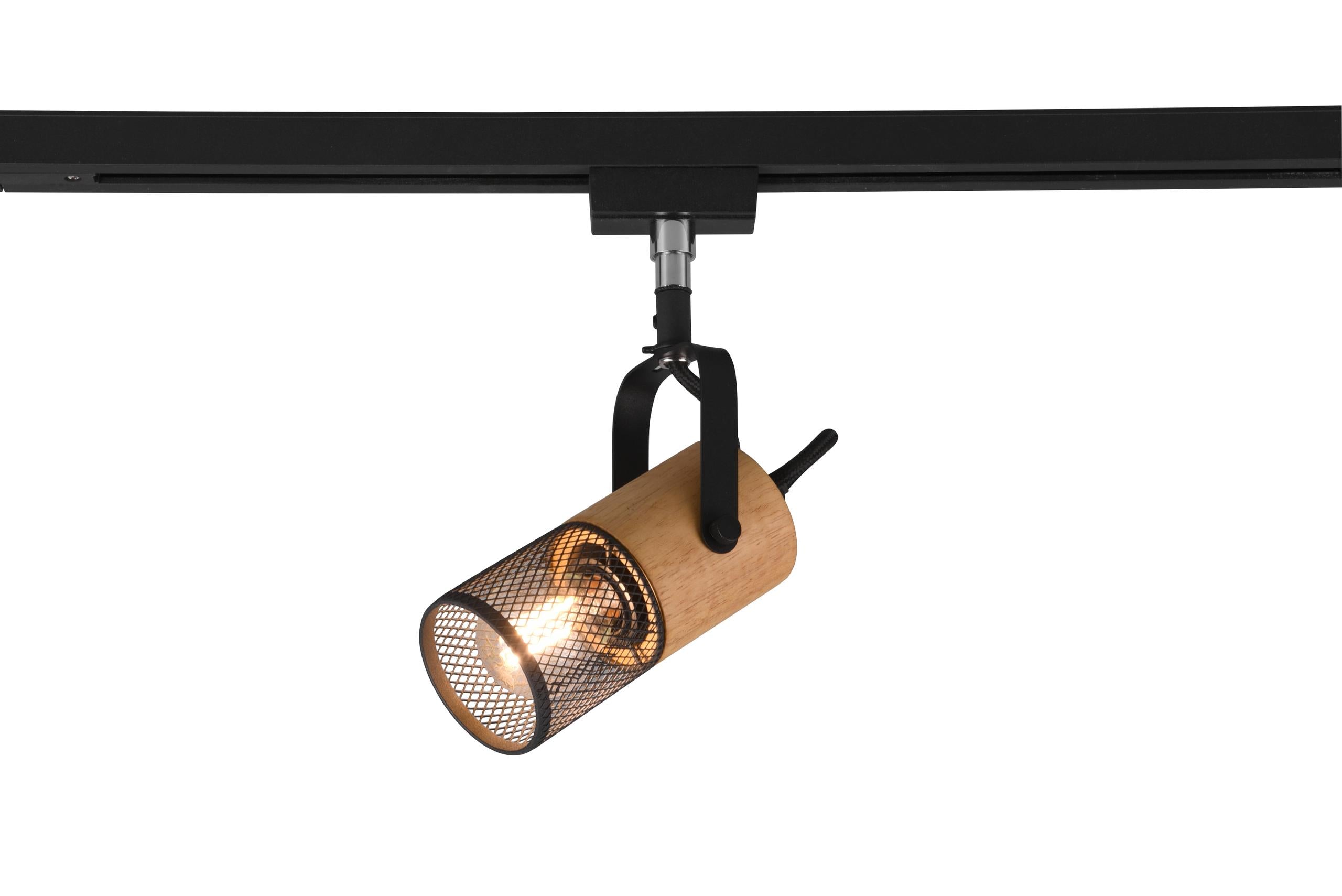 Lampada a Sospensione da Interno  E14 in Metallo Nero Opaco