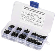 Set di viti a testa Phillips Pan - Assortimento - 400 pezzi - Viti a testa autoalimentanti - Prodotti di alta qualità - Per applicazioni industriali