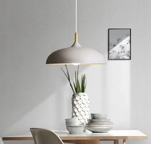 Lampada Da Soffitto Anzo Grigia