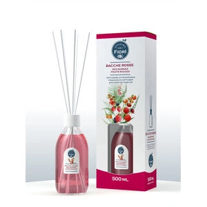 DIFFUSORE OFFICINA DEI FIORI  500ML BACCHE ROSSE- 6,0 pz