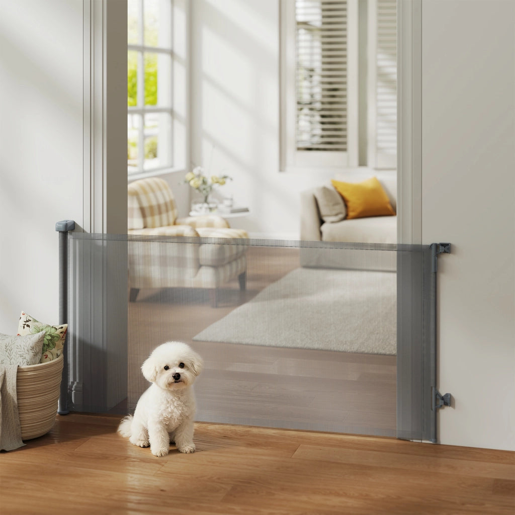 Barriera Retrattile per Cani ¨C zephmum ¨C Grigio 180 cm