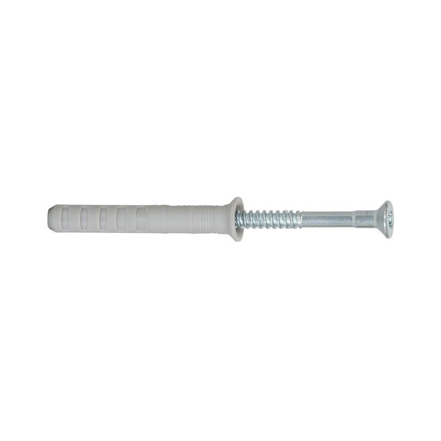 Tassello A Percussione N 6X80-50 S Con Vite A Chiodo (100 Pz.)