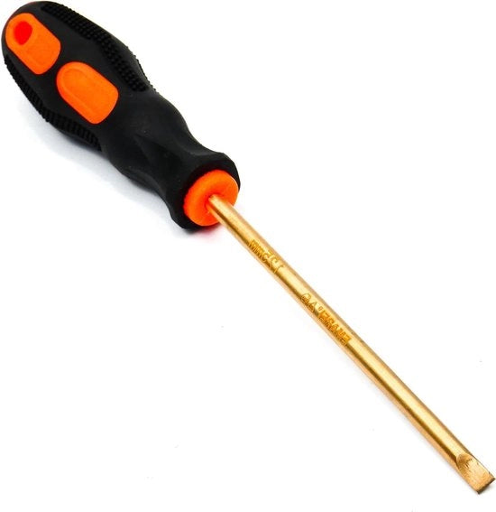 Serrafila a 125 x 6 mm senza scintille, senza scintilla, antimagnetico, beryllio-coppo, zone escluse da forti magneti.