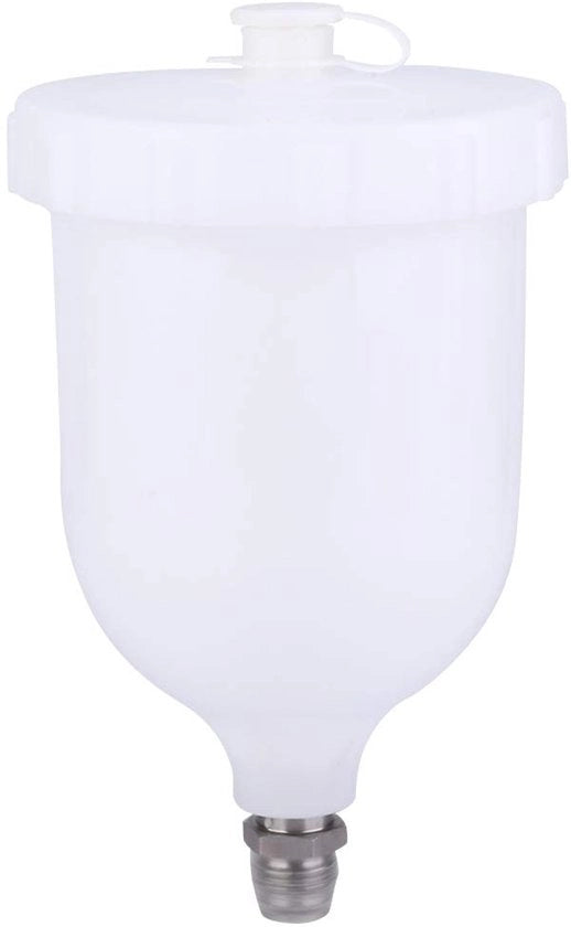 Bicchierino Spray 600 Ml - Alta Durezza - Bicchiere per Vernici - Compatibile con D-EVILBISS/T-EKNA PRO PRI FLG - Resistente e Robusto - Connessione Facile