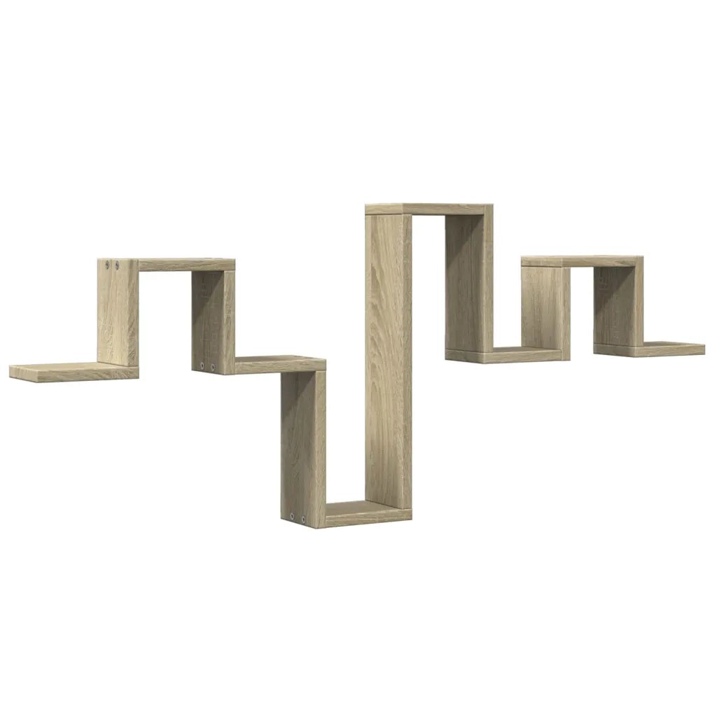 Scaffale a parete | Ripiano a parete | Mensola a parete Rovere Sonoma 104,5x10x43cm Legno Multistrato