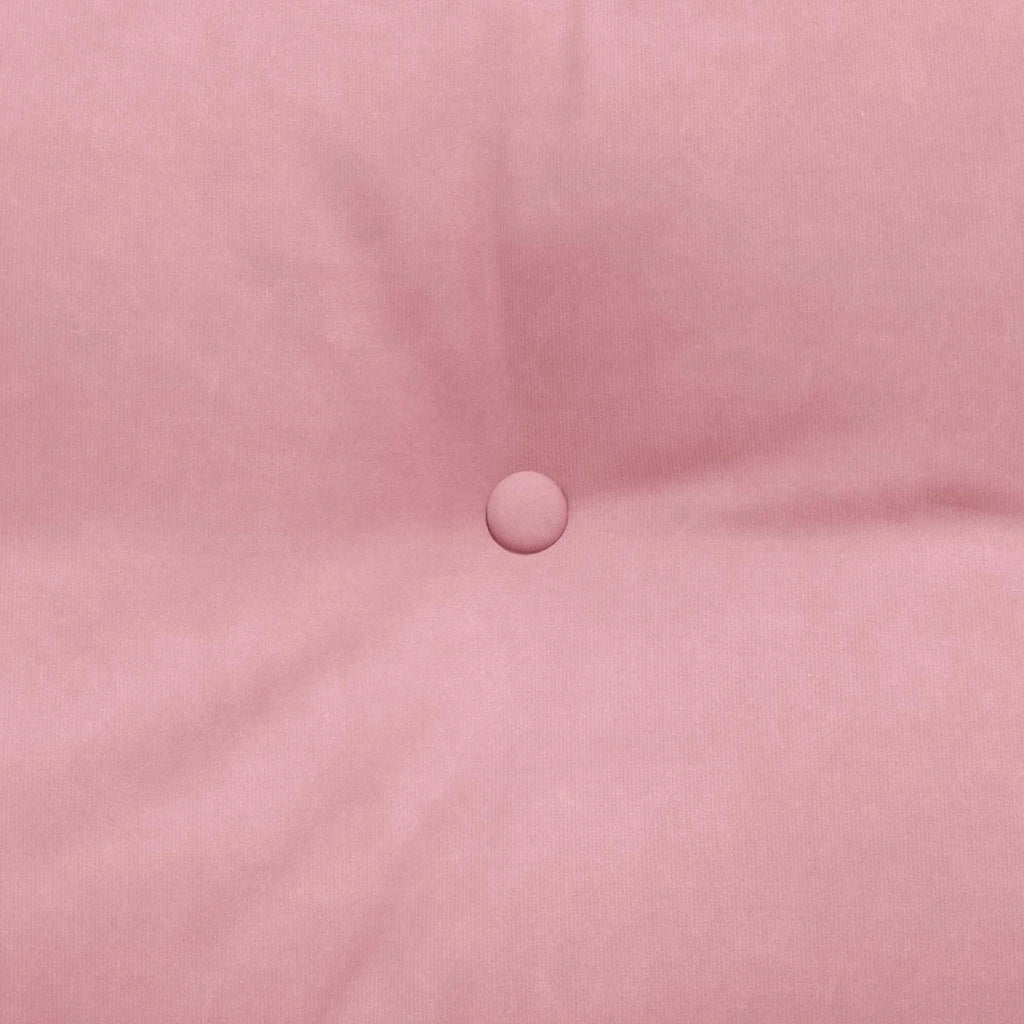 Cuscino per Schiena Rosa 180 x 24 x 50 cm Velluto