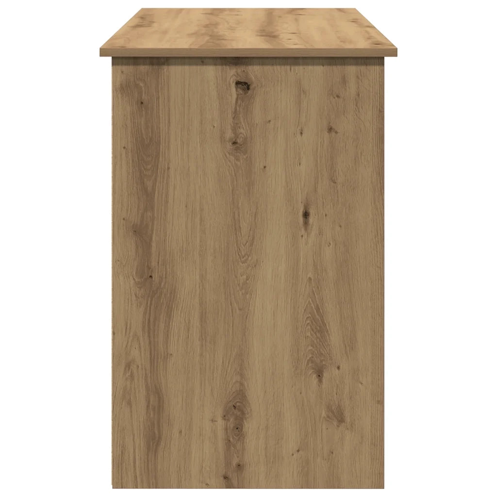 Scrivania Rovere Artigianale 102x50x75 cm in Legno Multistrato 860471
