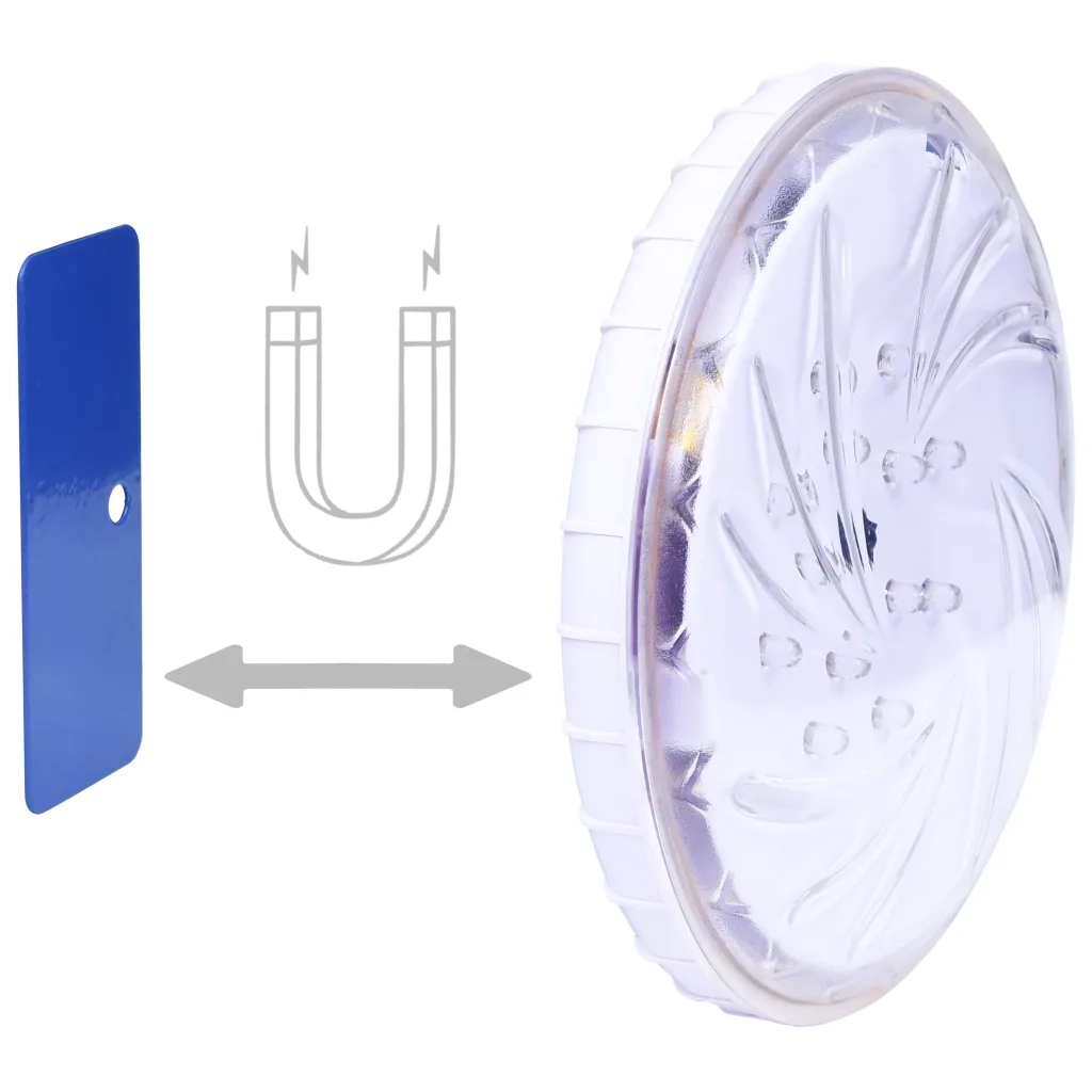 Luce LED Piscina Galleggiante Subacquea con Telecomando Bianca CFW2504458