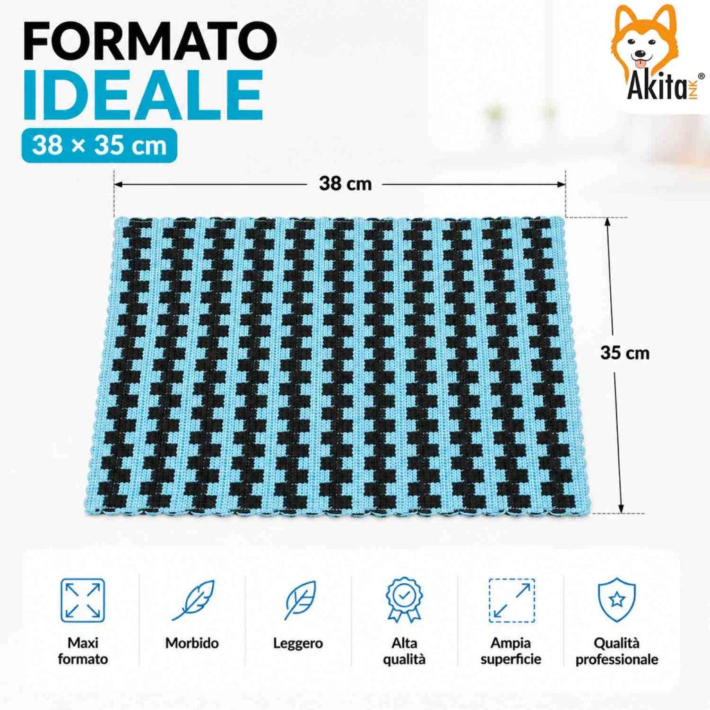Akitaink 3 Panni in Microfibra Angioino 38x35 cm