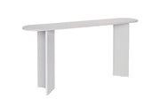 Consolle in legno "Sira" - 150 x 35 x 75 cm - Bianco
