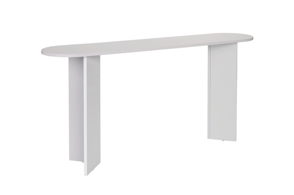Consolle in legno "Sira" - 150 x 35 x 75 cm - Bianco
