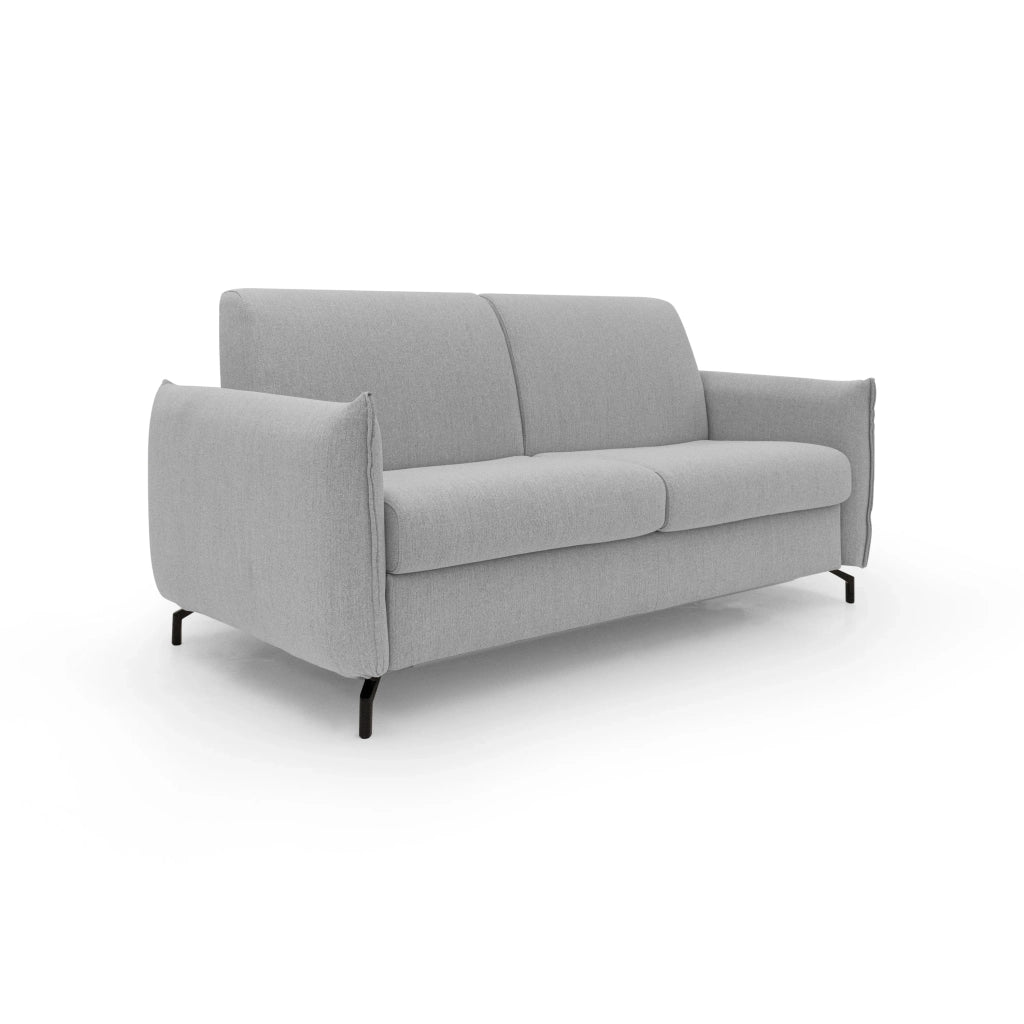 Scarlet Divano letto in tessuto misto cotone impermeabile T19 175 cm (mat.120x197) grigio