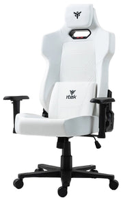 itek SHUTTLE PM66 Sedia per gaming universale Seduta imbottita Bianco