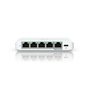 Ubiquiti switch usw-flex-2.5g-5 5 porte lan 2.5gbe poe+ gigabit di cui 1 porta input poe++ l2 - USW-FLEX-2.5G-5-EU