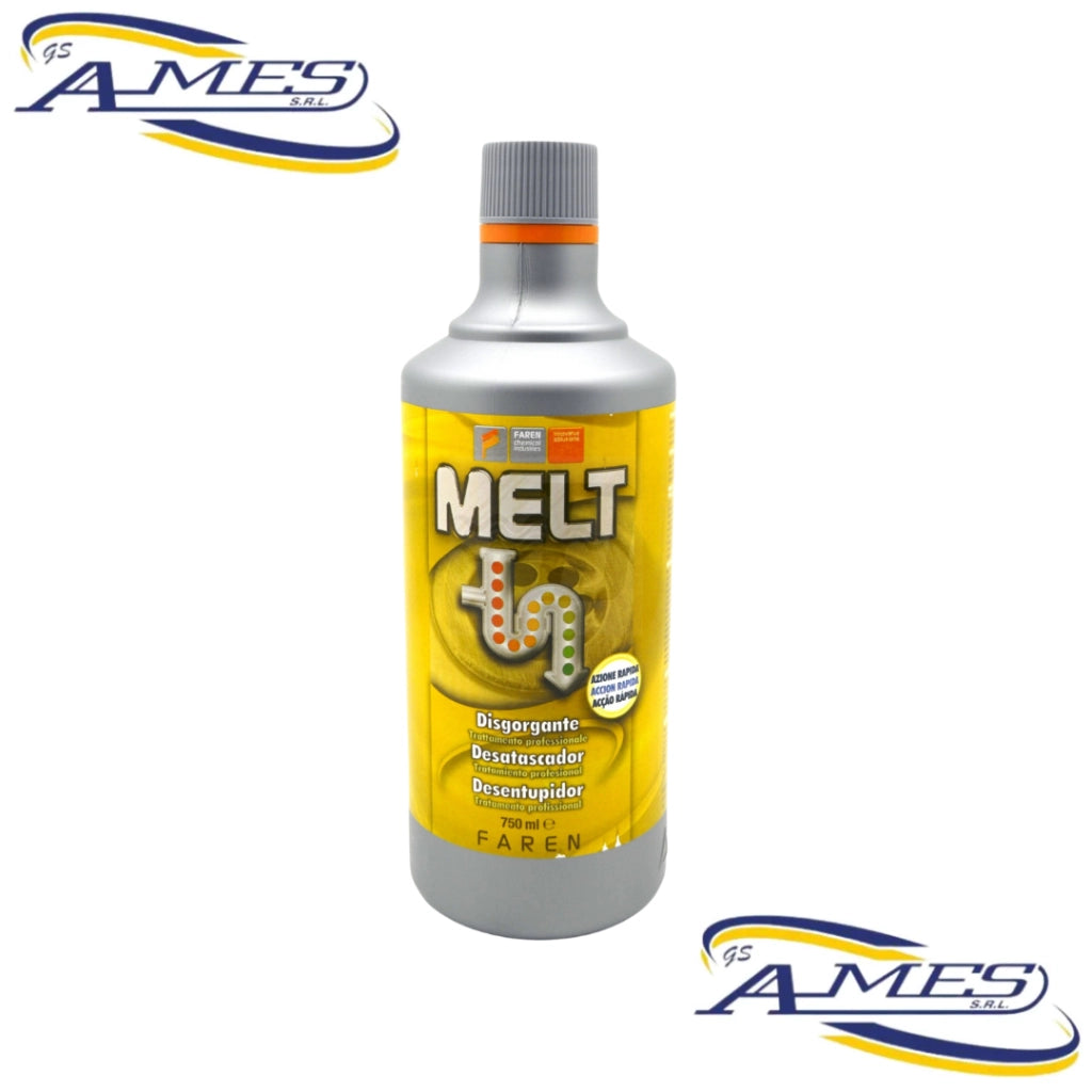 DISGORGANTE PROFESSIONALE LIQUIDO MELT "FAREN"  750 ML CONFEZIONE: 1PZ