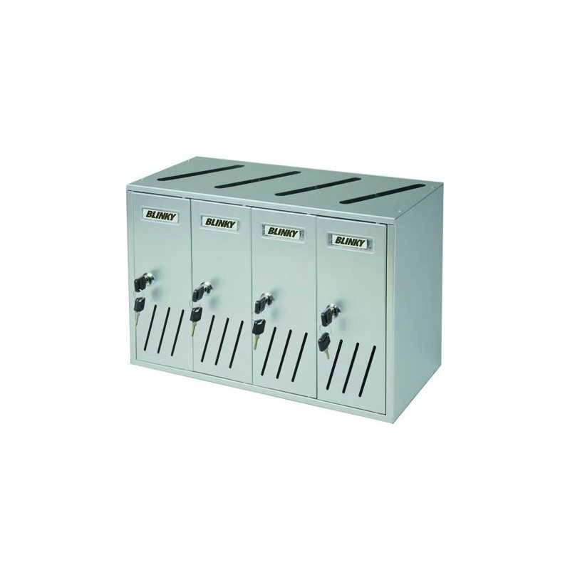 Casellari Postali Blinky alu-Silver C4 4-Box 42X17,5X30