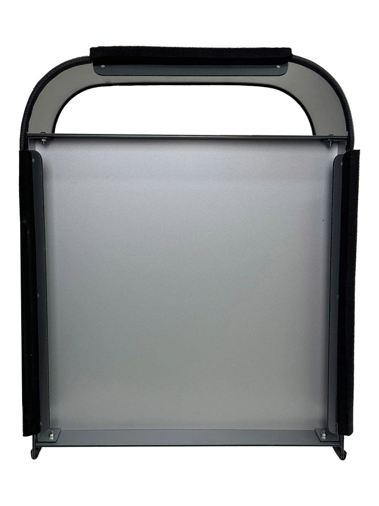 Copertura per Stazioni di Carica Auto Elettriche 50x67x30 cm in Alluminio Wallbox Cover Plus Bianco/Silver