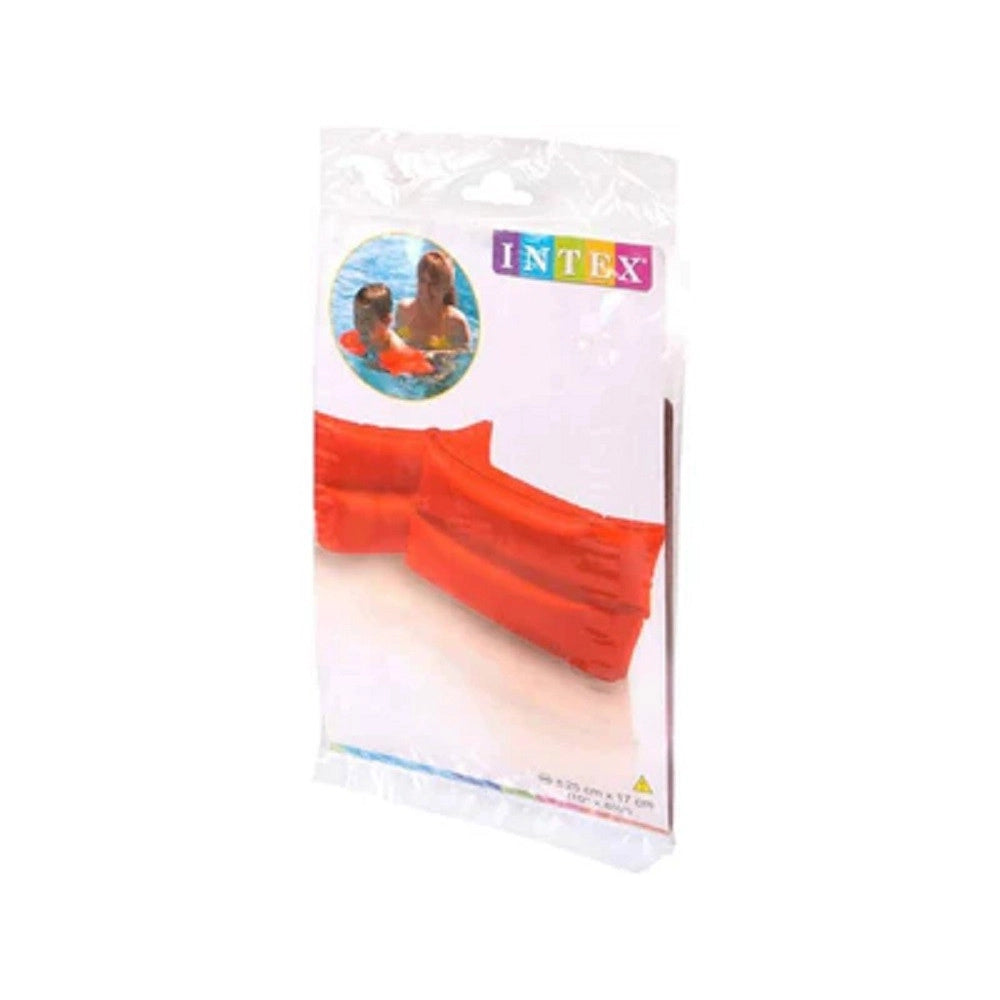 Trade Shop - Braccioli Gonfiabili Per Bambini 6-12anni Piscina Mare Tinta Unita 25x17cm 59642 -