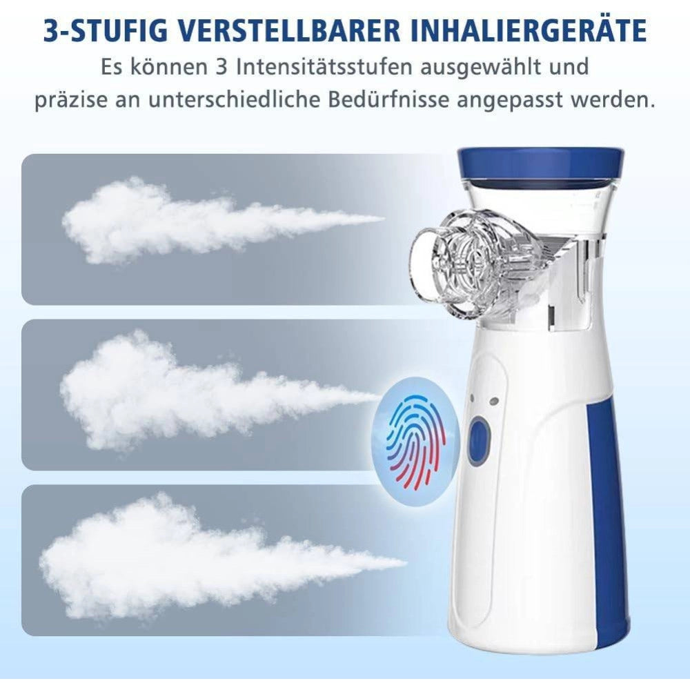 Trade Shop - Aerosol Portatile Silenzioso Per Adulti E Bambini A Batterie Atomizzatore Regola -