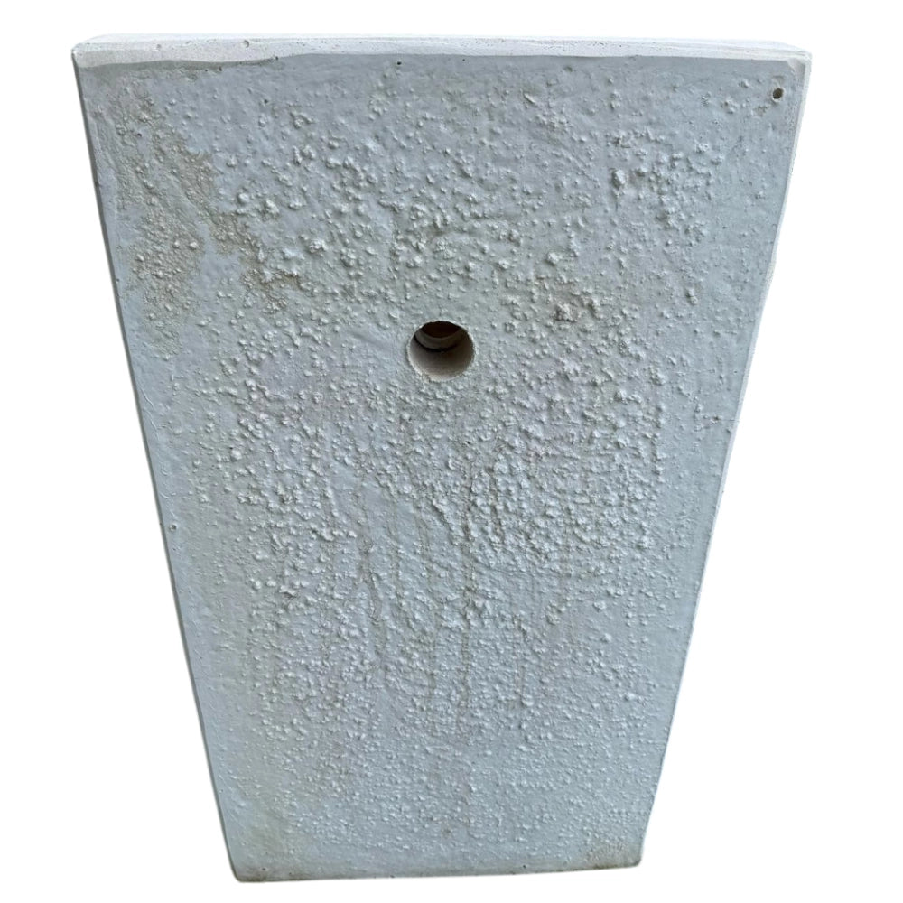 Fontana giardino calcestruzzo senza rubinetto 40x40xh90cm serie muraglietto