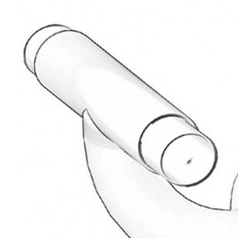 Raccordo a t 10 cm in acciaio rivestito color bianco