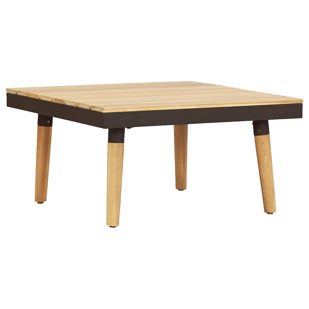 Set Divani da Giardino 7 Posti con Cuscini Legno Acacia Marrone cod mxl 39364